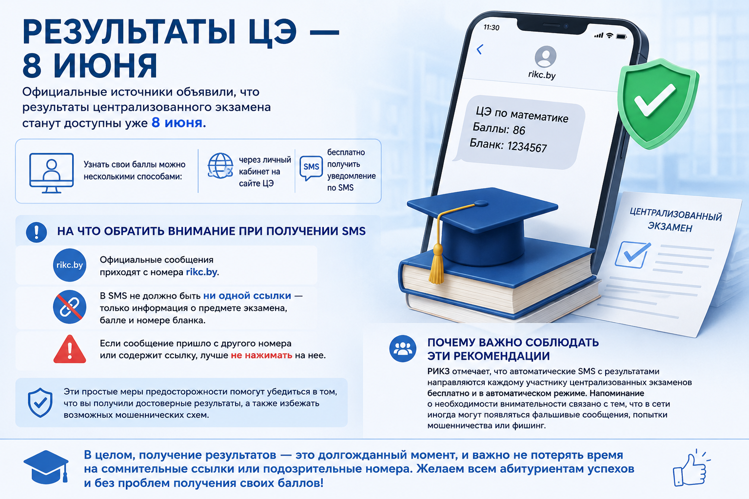 Когда и как узнать результаты централизованных экзаменов: важная информация для абитуриентов